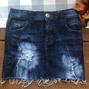 Ashley Mason Denim Skirt